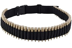 50-Round Bandolier-Style Bullet Belt for 308 and Similar Calibers