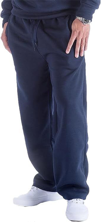 Mens Joggers Sweatpants Fleece Basic Drawstring Running Sweat Pants