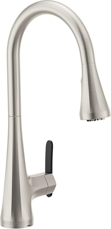 Moen Sinema Spot Resist Stainless 3-in-1 Water Filtration One-Handle Pulldown Kitchen Faucet, Water Filter for Sink Faucet Sold Separately, FS7235SRS