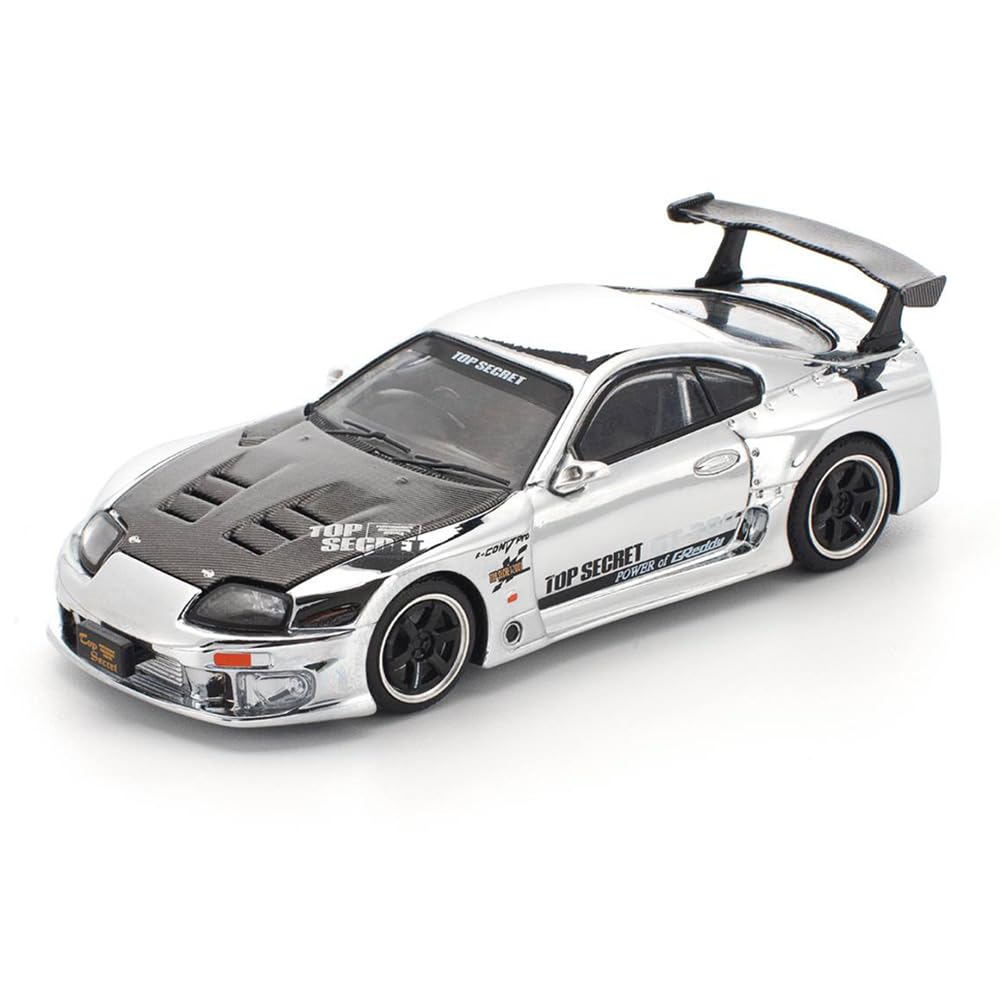 1:64 Diecast Model Car Compatible with Toyota Supra GT300 Top