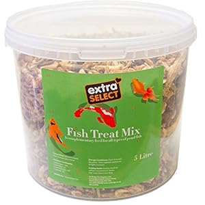 Extra Select Koi Mix Fish Feed & Treat Tub – 5 Litre
