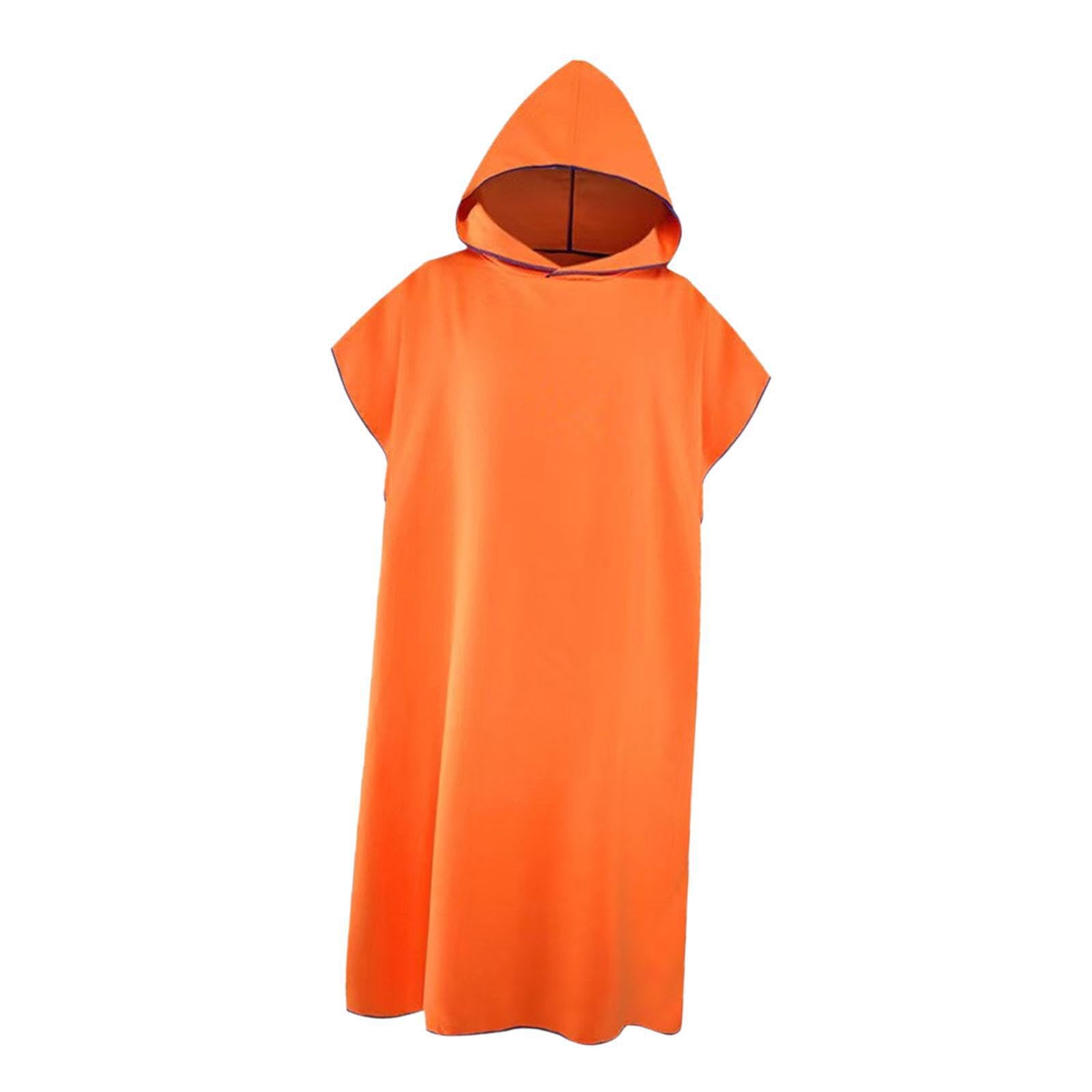 Poncho da Surf in Microfibra ad Asciugatura Rapida, Asciugamano da Spiaggia, Asciugamano da Spiaggia, Regalo per Sport Acquatici all'aperto, Assorbente, Poncho da Bagno