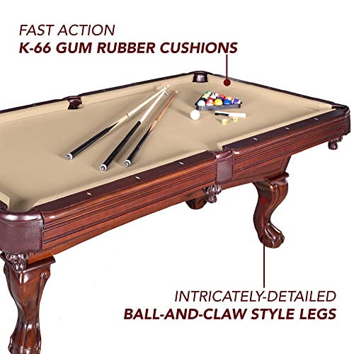 Hathaway Augusta 8ft Pool Table Pool Table for Family Game Rooms