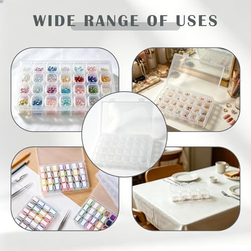 Organizador de cuentas de plástico para manualidades y proyectos creativos en casa 5