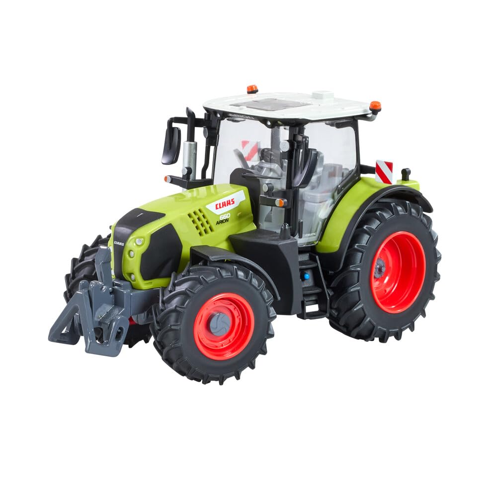 Britains, CLAAS Arion 660 Trattore Miniatura, Replica Agricola Scala 1:32, Giocattolo Metallo Colato Resistente, Direzione Funzionale, Compatibile Accessori Fattoria, Regalo Bambino e Collezionista