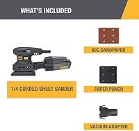 Vista 2 de Cat erpillar Cat DX47U - Lijadora de hojas con cable de 1/4" 2.4-AMP