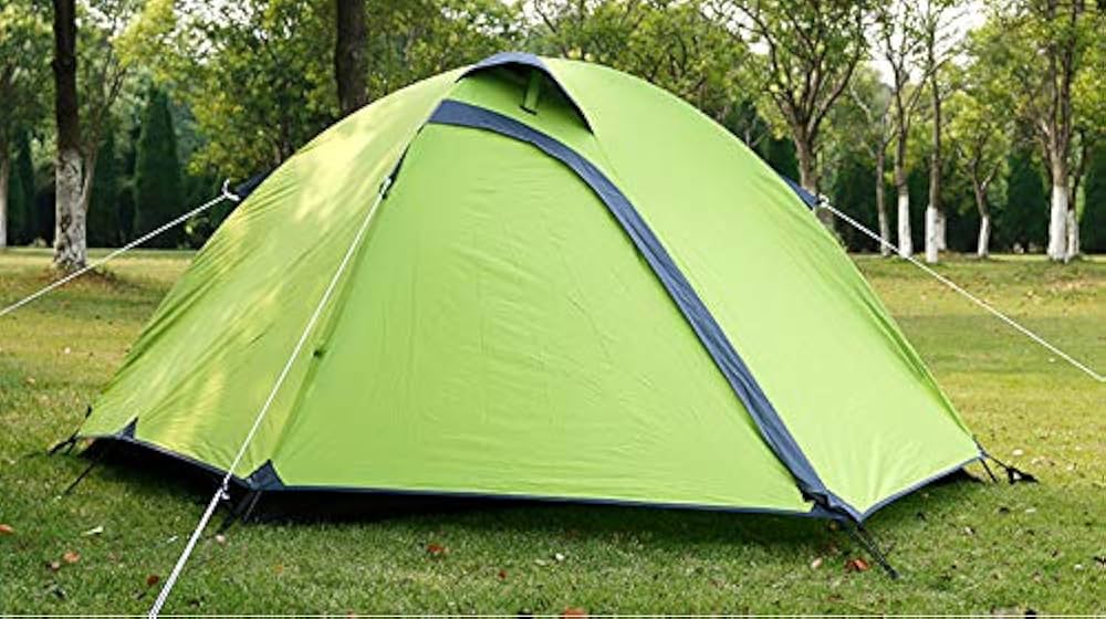 Amazon.co.jp: EUSEBIO キャンプテント 前後室付き 2-3人用 カップル