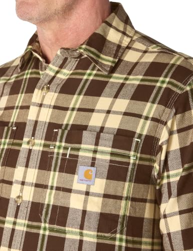 Image of Carhartt Men's Hamilton Relaxed Ls Plaid Shirt