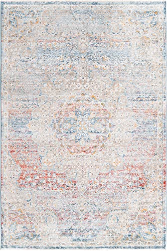 Tapete Decorativo Unique Loom Newport Collection 5'3" x 8' miniatura 3