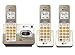 AT&T EL52313/EL52303 DECT 6.0 Phone Answering System with Caller ID/Call Waiting, 3 Cordless Handsets, Silver (Renewed)