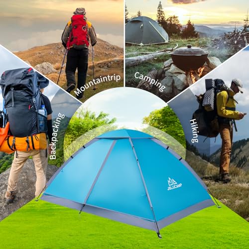 JELUCAMP 1/2/4/5/6 Person Dome Tents for Camping の商品画像 6