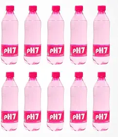 ÁGUA MINERAL NATURAL COM GÁS PH-7, 500ml, Embalagem com 12 Unidades, Líquido, Garrafa Plástica PEAD, Água Mineral Natural Gaseificada