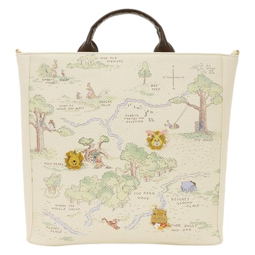 Bolso Tote Disney Winnie the Pooh Hundred Acre Wood miniatura 1