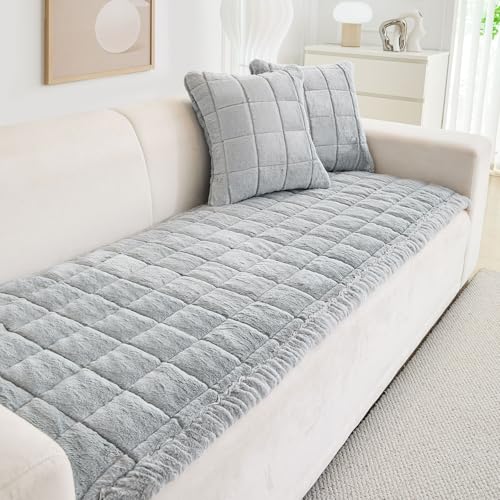 Molteplici usi: questo copridivano può essere utilizzato non solo come federa per cuscino per divano, copertura per sedia reclinabile, copridivano a forma di L, copridivano a forma di U, copridivano per chaise longue, ma può anche essere utilizzato come cuscino per finestra a bovindo, fodera per divano per roulotte, tappeto per camera da letto, cuscino per sedia da pranzo, tappetino per letto, federe per cuscini in rattan.