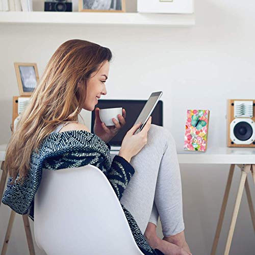 Lyetny Watercolor Butterflies Digital Alarm Clock Display Time Temperature Date Led Decorative Clock #TOP1