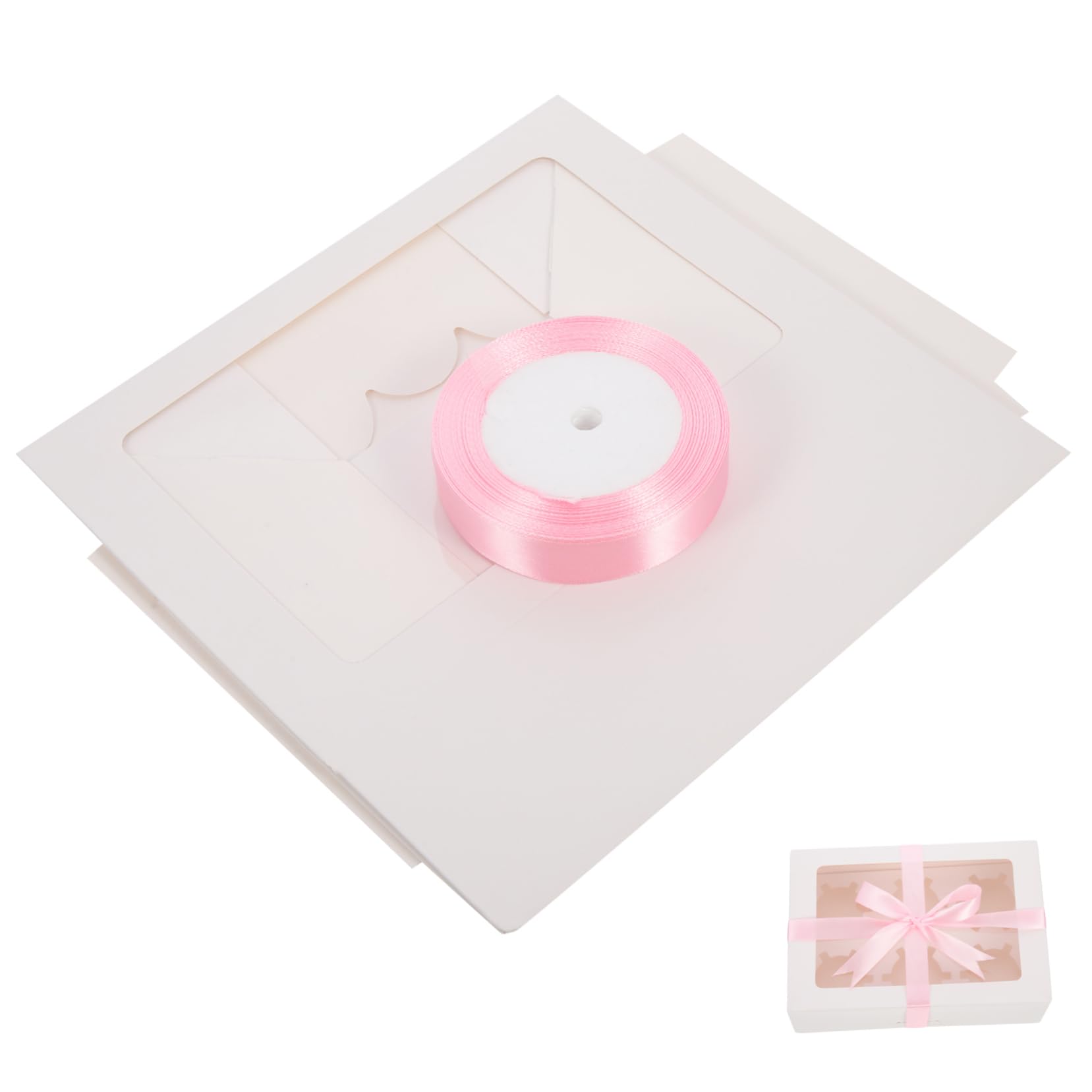 Ciieeo Dessert Packing Box Package Cake Box Muffin Cupcake Baking Sanitary Material