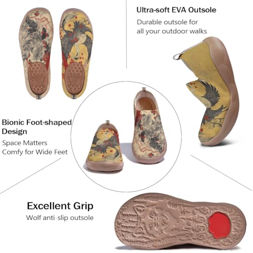 Men's Slip On Casual Loafers Fashion Knit Art Painted Shoes Lightweight Comfort Travel Sneaker4