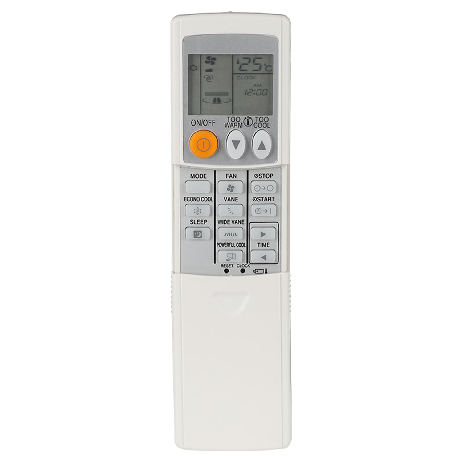 Vervangende afstandsbediening voor msz Mitsubishi RH18A, modellen HR25VF E1, E2, E6 en E7, HR35VF en HR42VF, Z-Z-HR25 V: F-ER1