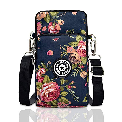 BIAOTIE Lightweight Small Crossbody bags Cell Phone Purses Travel Pouch Shoulder Bag for Women (D-07)