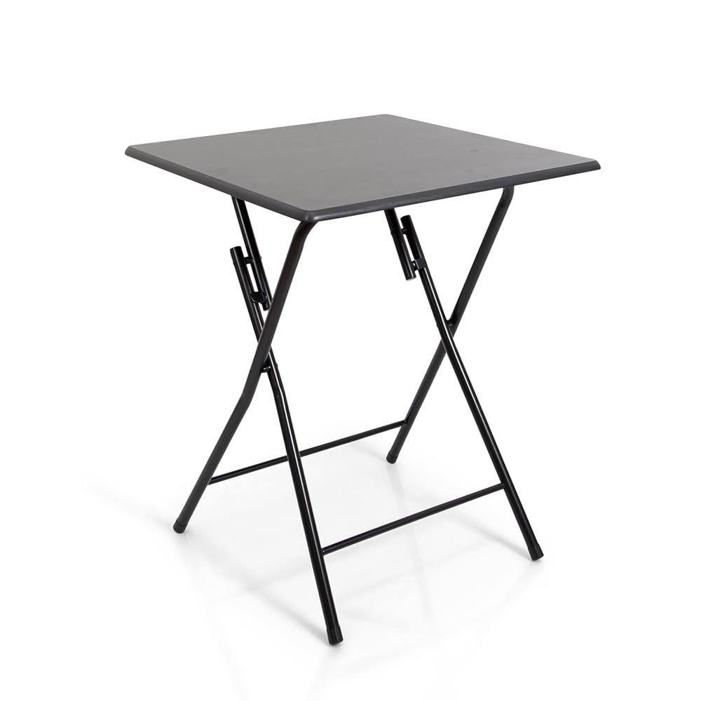 Milton & Oldbrook Table Pliante 60 x 60 cm Valongo Noir