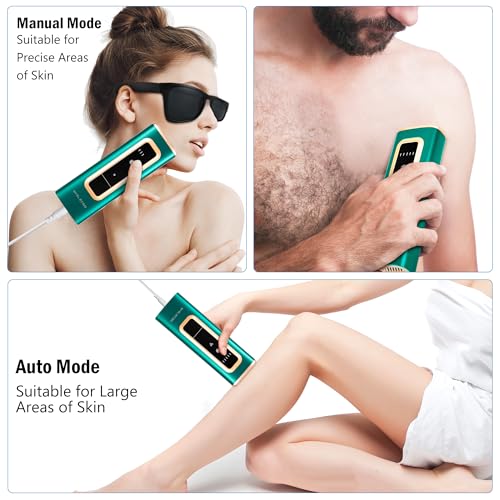 Myelecsio Laser Hair Removal Device, IPL Hair Removal Device with Ice Cooling Care FY-B509AG の商品画像 3