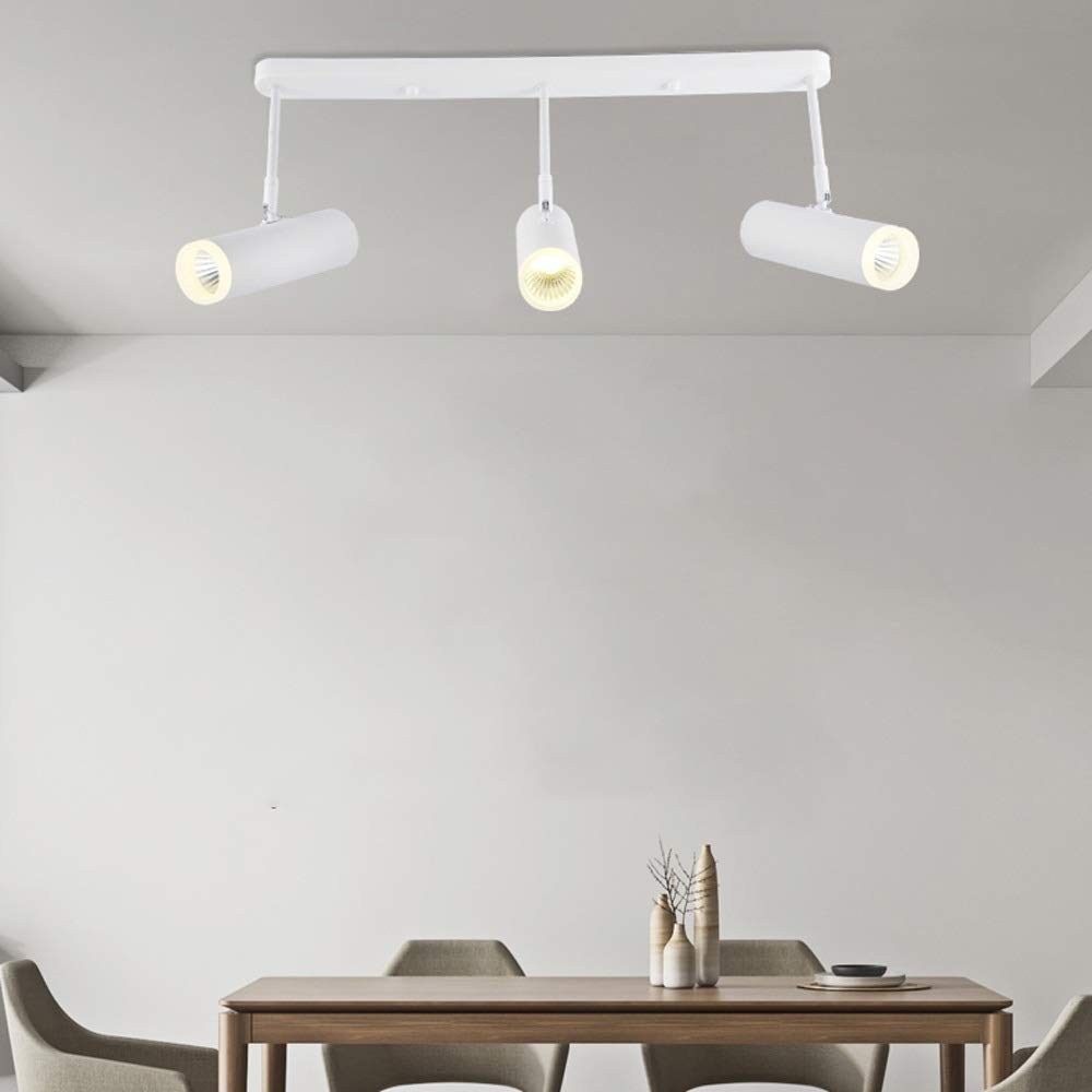 Faretti a Binario a LED a Tre luci, faretti da Parete per Soggiorno, faretti da corridoio, faretti da Parete nordici, faretti da soffitto a più Teste, faretti da Parete, apparecchi di illuminazio