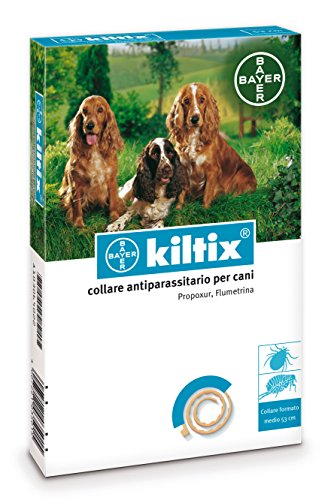 Bayer Kiltix Kiltix Collare Antiparassitario Medio 53 Cm Cani