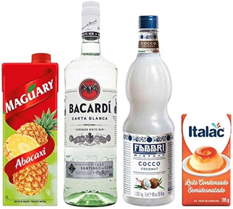 Combo para Coquetel Piña Colada