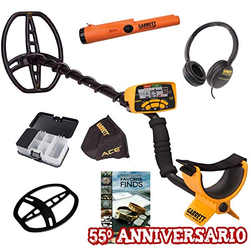 Garrett Ace 400i Pro Pointer AT Libro Box Promo 55 Anniversario Metal Detector