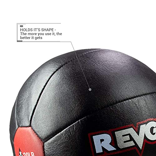Revgear Leather Medicine Ball, 15-Pound #TOP3