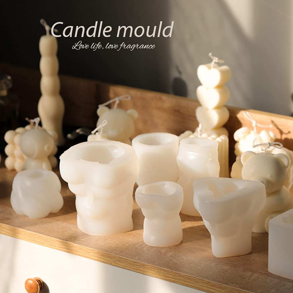 Molde de silicona multiescena hecho a mano para jabones, aromaterapia, velas, proyectos de manualidades