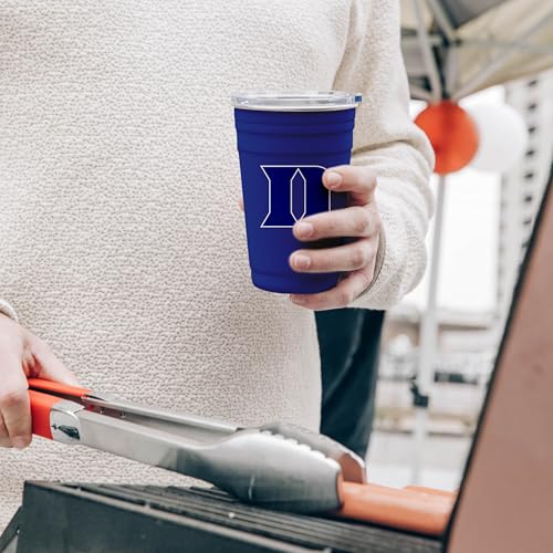 Image of Logo Brands NCAA 22 oz Stainless Steel Tailgate Cup -Double Wall Vacuum-Sealed Durable For Hot & Cold Drinks, Perfect for Gameday & Tailgating