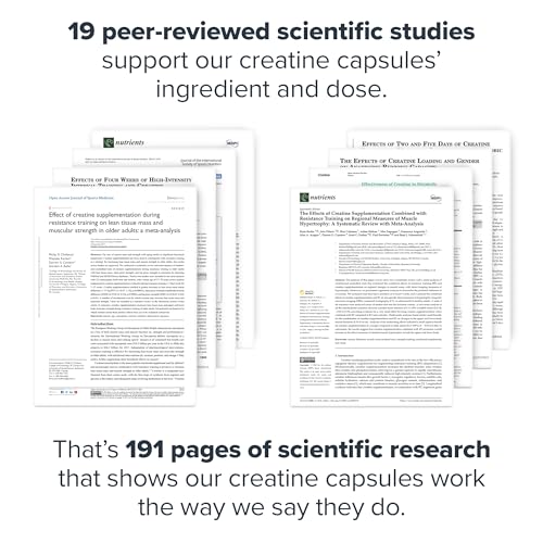 Image of LEGION Micronized Creatine Monohydrate Supplement - Clean Creatine Powder for Muscle Gain & Post Workout Recovery - Micronized Creatine Supplement for Maximum Absorption (30 Servings, Capsule)