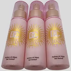 Perfume de Cabelo Deli Exclusif, Feminino, Spray, 75ml, Fragrância Floral e Frutal, com Silicone e Filtro Solar, Proteção UV | Débora Cazotti Cosméticos