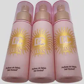 Perfume de Cabelo Deli Exclusif, Feminino, Spray, 75ml, Fragrância Floral e Frutal, com Silicone e Filtro Solar, Proteção UV | Débora Cazotti Cosméticos