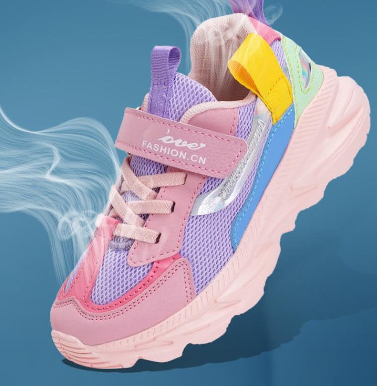 Little Kid/Big Kid Girls Sneakers Lightweight Breathable Athletic Running Tennis Fitness Shoes4