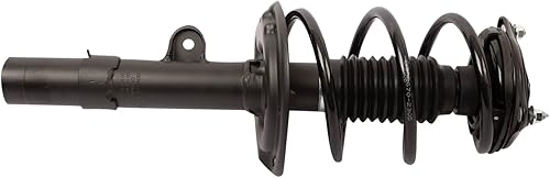 Miniatura 257 de TRQ Kit de suspensión delantera, conjunto de amortiguadores y resortes, barra estabilizadora, enlace estabilizador compatible con Chevrolet