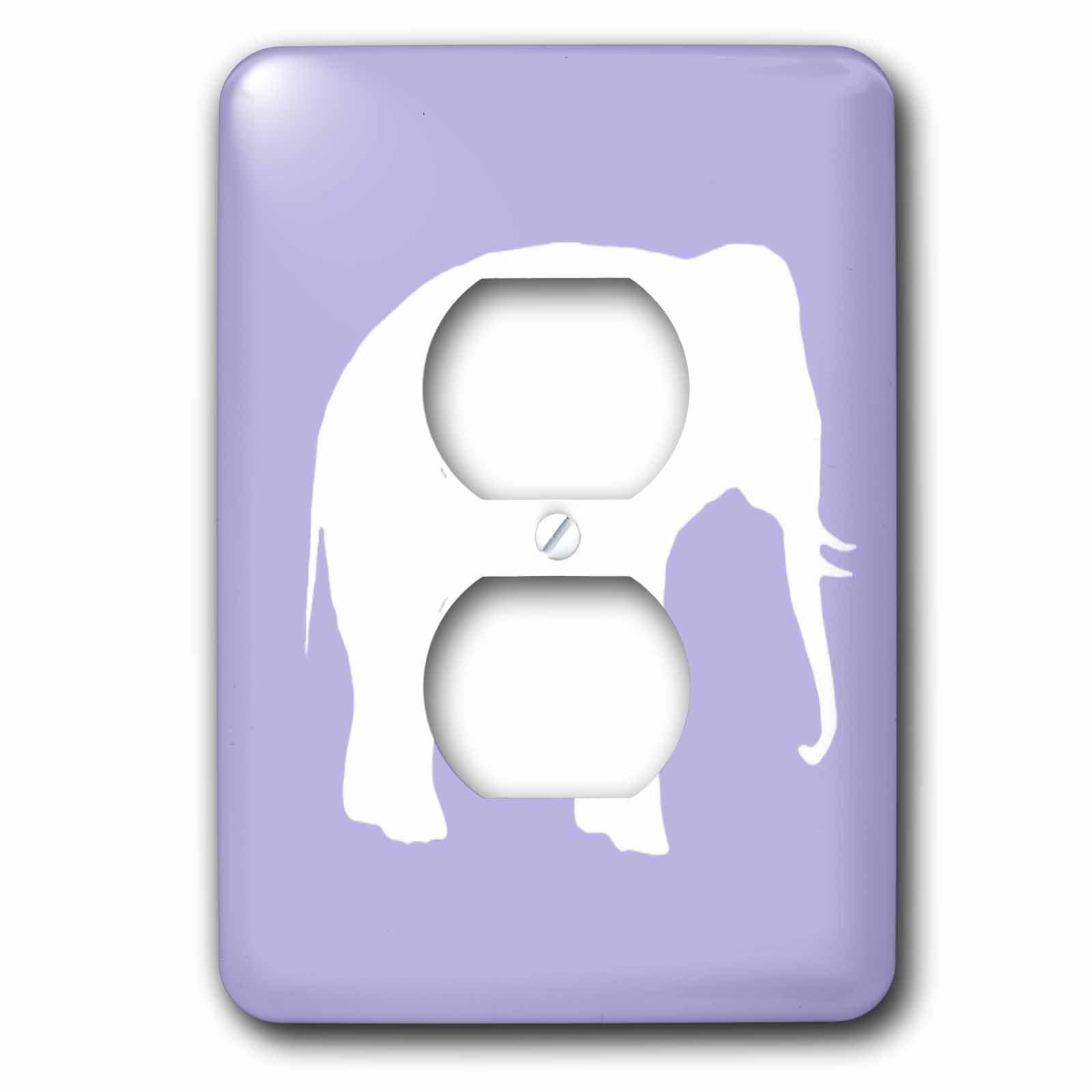 Plaque interrupteur éléphant violet design haut de gamme 3drose lsp 164911 6