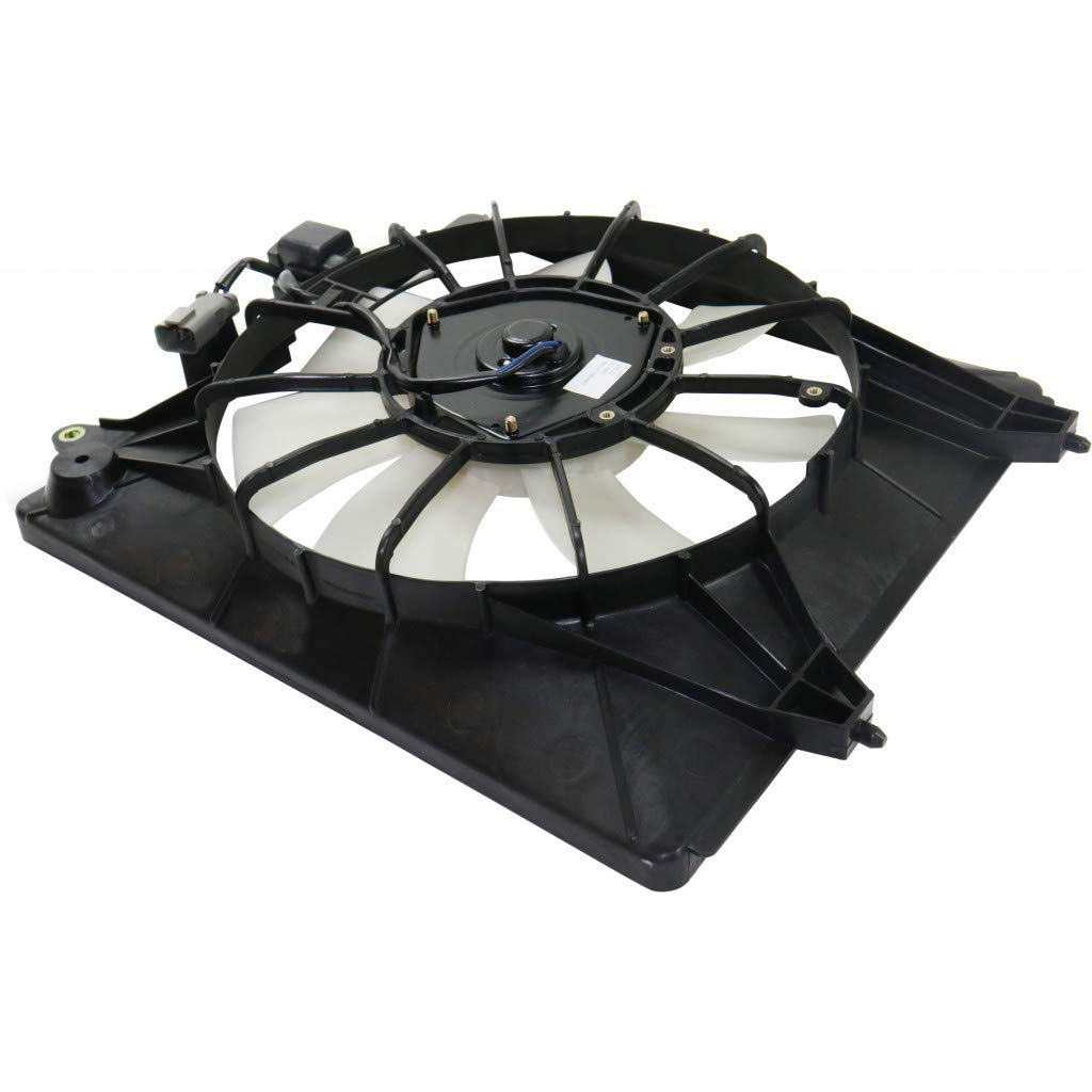 Direct Replacement Electric Radiator Cooling Fan For 2007-2009 Honda CR-V – 12V Single Fan