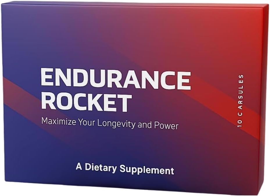 Blended Sports Nutrition Support Supplement – Extra Strength Formula to Support Energy, Stamina, Endurance, Strength & Vitality – 10 Capsules