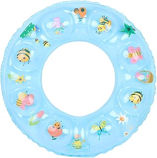 عوامة على شكل بابلز– تصميم مرح وأمان عالي – مقاس 80سم - ازرق