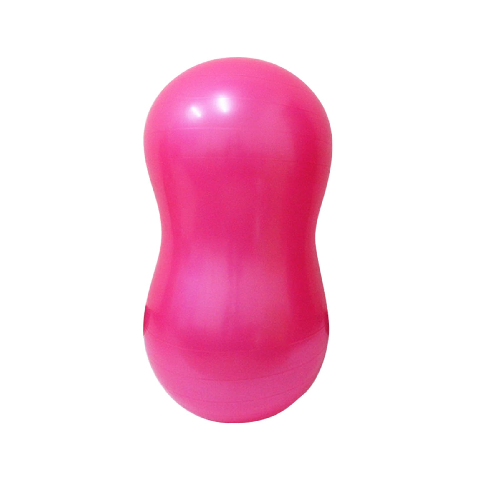 Alipis Verdickter Rosa Yogaball aus PVC Platzfester Trainingsball für Pilates und Home Exercising zur Verbesserung von Koordination und Kraft