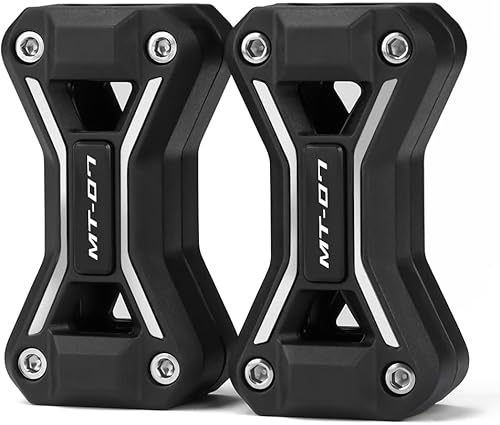 Miniatura 4 de Compatible with Ya-ma-ha MT-07 MT07 FZ 07 All Year Motorcycle Engine Guard Bumper Crash Bar Protection mt 07 fz07 Accessories (Black)