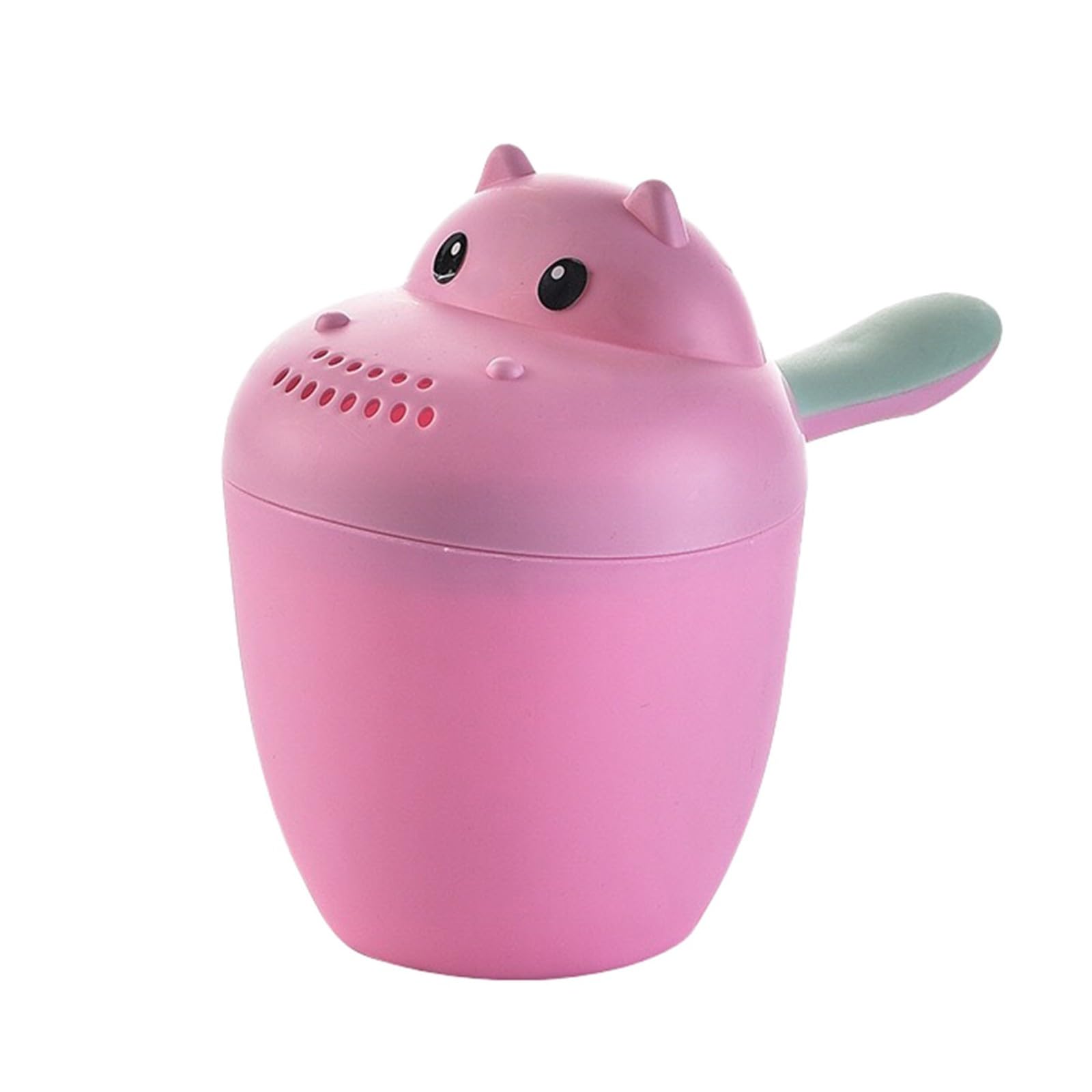 Bath Jug for Baby Washing - Baths Hair Rinsing Cup for Babies, Reusable Baths Jug for Baby Hair Washing Detachable Essential Bath Accessories for Protecting Infant Eyes (Red-C)