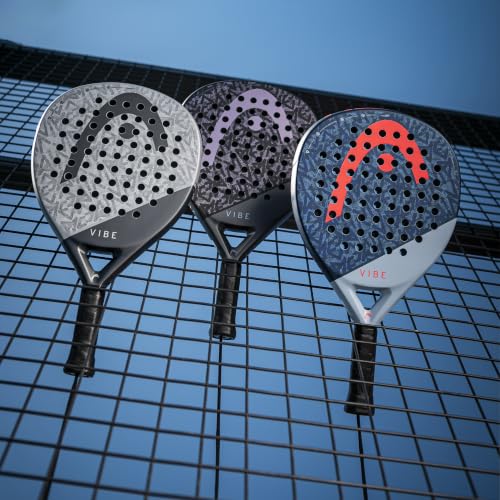 HEAD Vibe 2025 Padelschläger, Black/red – Ansicht 6