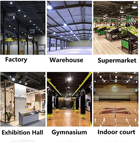 Kaq Led Garage Light 200W 20000Lm Deformable, 6500K Garage Ceiling Lights With 4 Panels For E26 E27 Lampholder, Super Bright Garage Lighting Shop Work Lights, Metal Aluminum Alloy Shell Easy To Heat #TOP6