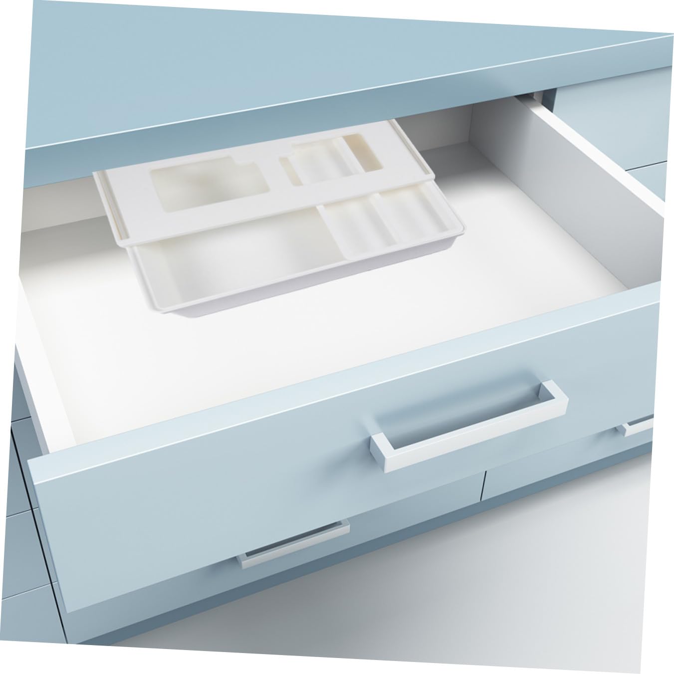 jojofuny Sottotavolo Portapenne Estraibile Organizer Per Cancelleria Articoli Per Ufficio Realizzato in Abs e Pp Capiente e Robusto Per Lungo Termine