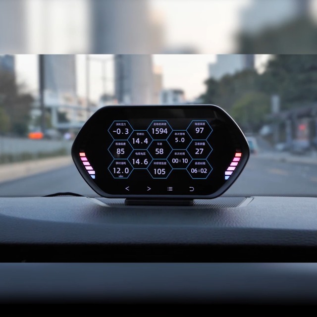 Display HUD Orton F12 Per Auto - OBD2 GPS, Tachimetro, Allarmi, Per Sicurezza Guida - Foto 10