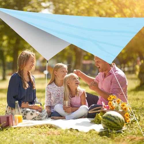 Sombras exteriores impermeables con tejido premium para pérgolas terrazas y camping 3
