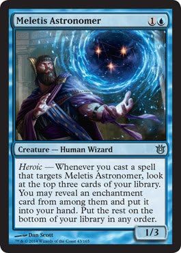 Magic The Gathering - Meletis Astronomer (43/165) - Born of The Gods